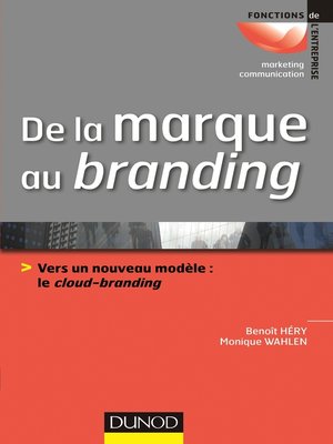 cover image of De la marque au branding